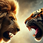 Lion vs tiger