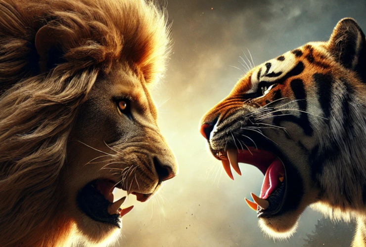 Lion vs tiger