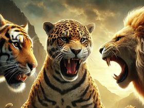 Tiger Vs Jaguar vs Lions