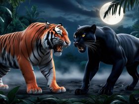 Tiger vs Black Panther