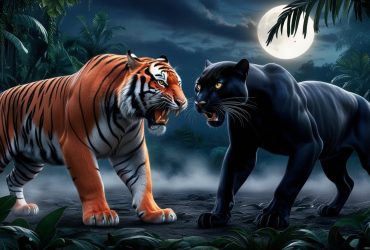 Tiger vs Black Panther