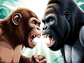 Chimpanzee vs Gorilla