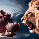 Hippo vs Lion