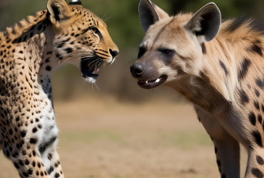 Leopard vs Hyena Who Wins