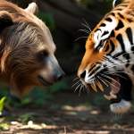 Sloth Bear vs Tiger