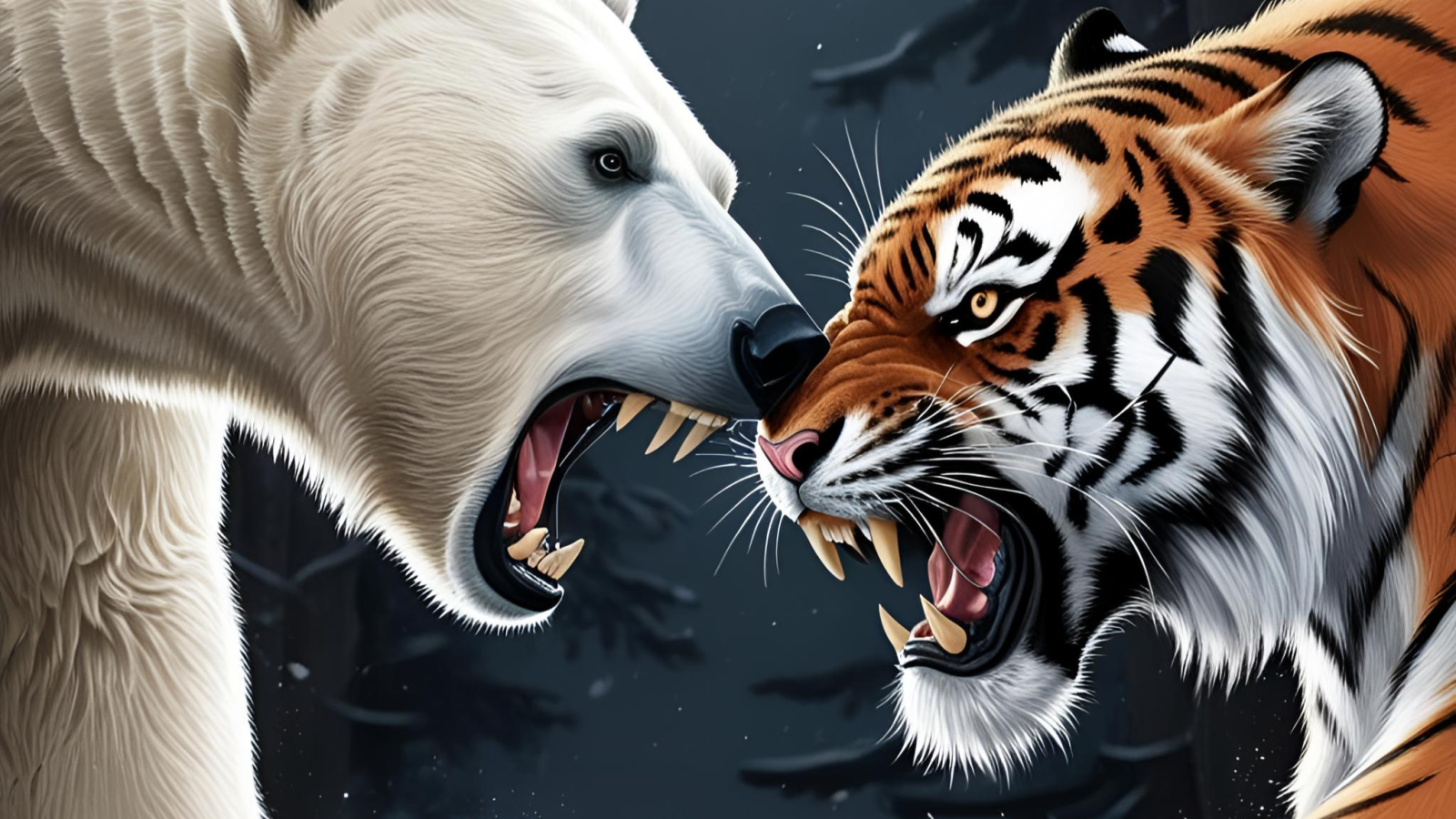 polar bear vs tiger