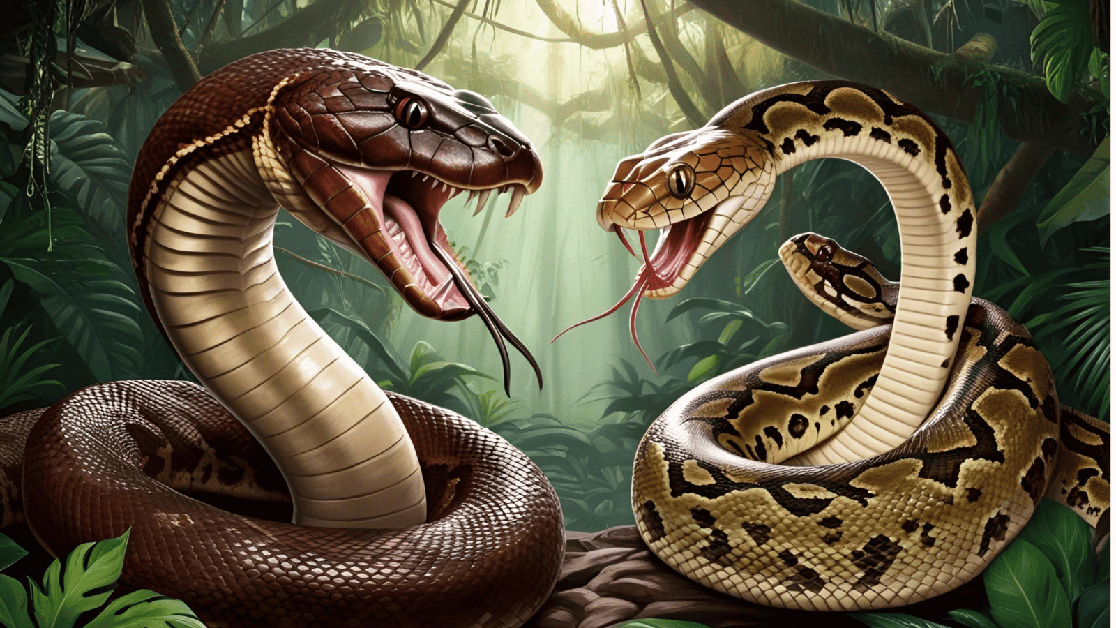 Anaconda Vs Python Snake