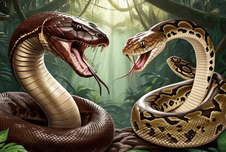 Anaconda Vs Python Snake