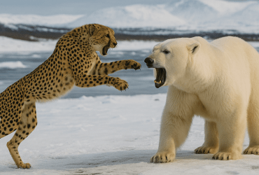 Cheetah vs Polar Bear