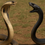 Cobra vs black mamba