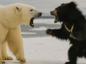 polar bear vs sloth bear