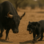 Bull vs Black panther