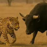 Bull vs Jaguar