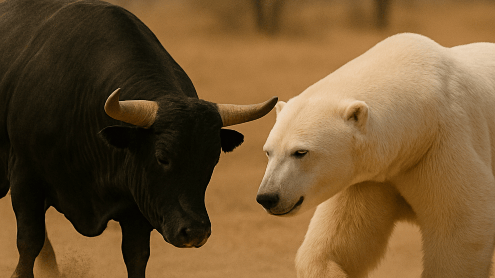 Bull vs Polar bear