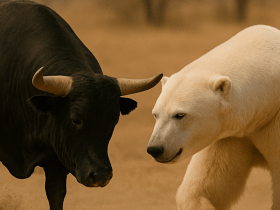 Bull vs Polar bear