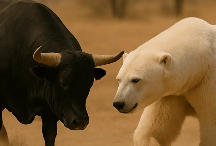 Bull vs Polar bear