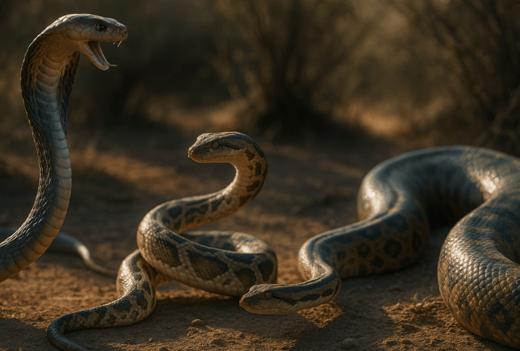 Cobra vs Python vs Anaconda