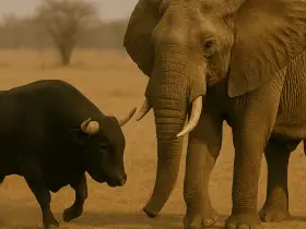 bull vs elephant