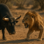 bull vs lion who wins