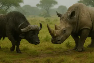 Buffalo vs Rhino