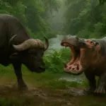 Hippo vs Buffalo